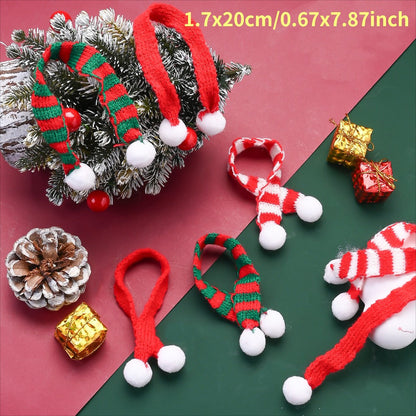 Mini Polyester Christmas Scarves