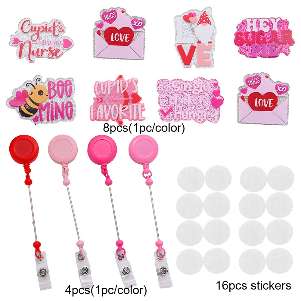 Beadable Badge Reel DIY Kit