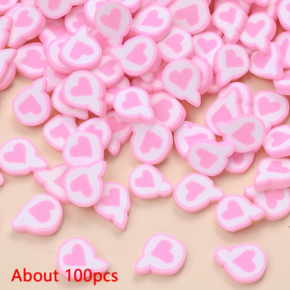 Love Polymer Clay Beads
