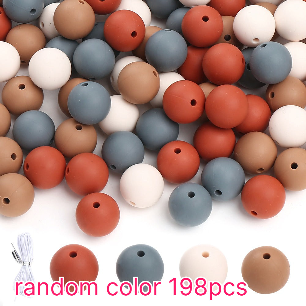 Round Silicone Spacer Beads