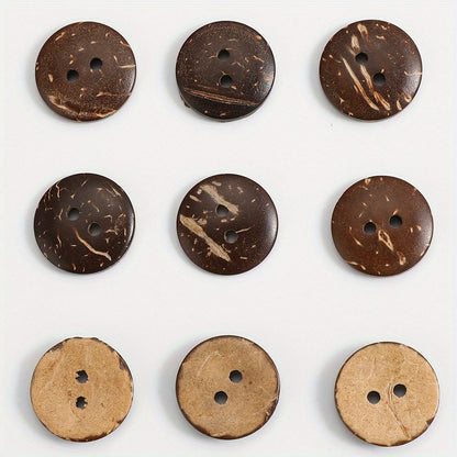 Natural Coconut Shell Wooden Buttons