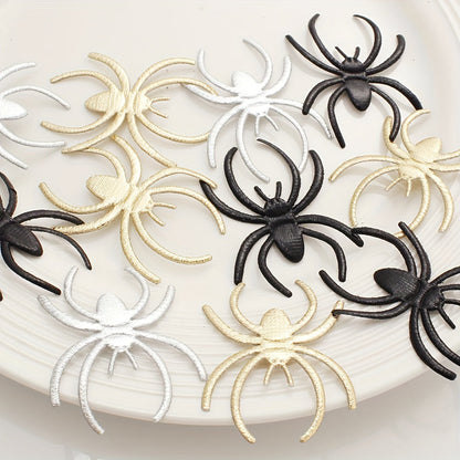 Halloween Spider Fabric Beads