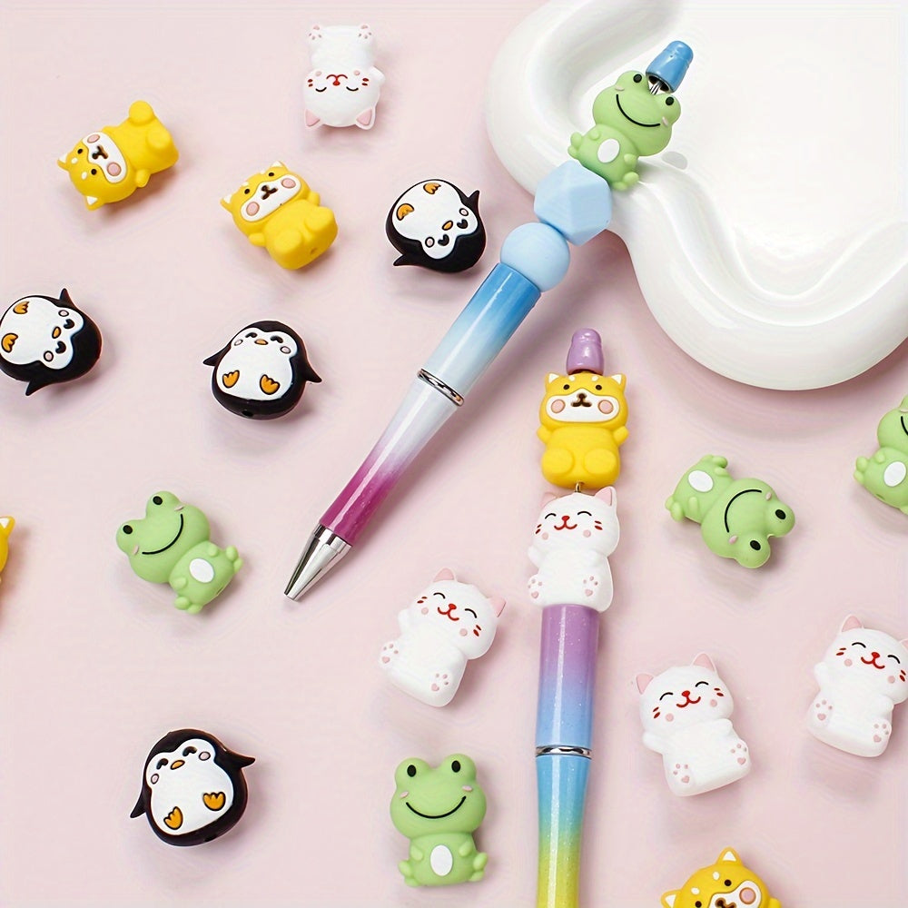 3D Animal Silicone Beads