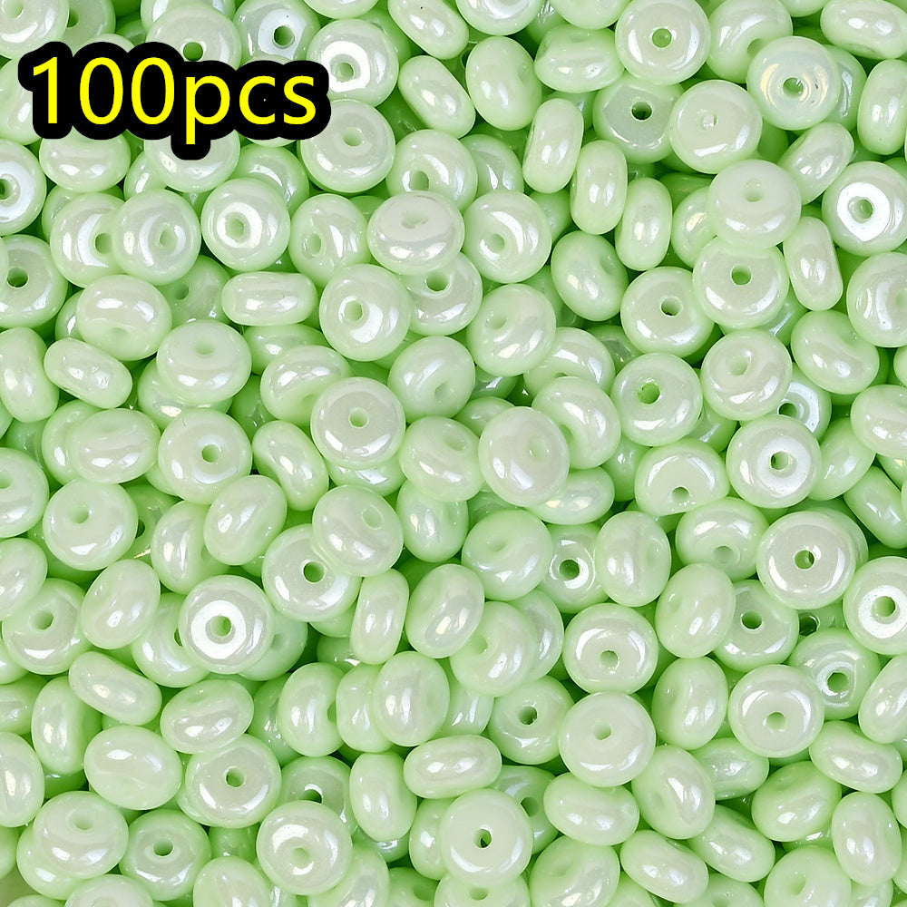 Golden Gradient Abacus Beads