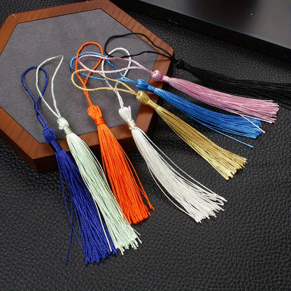 Vibrant Long Tassel Set