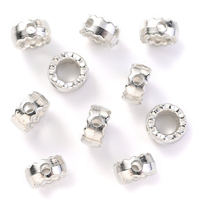 Round CCB Spacer Beads