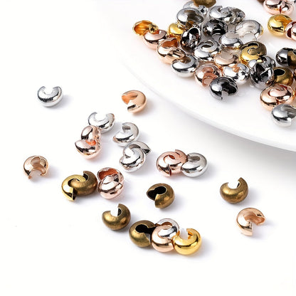 Color Round Overlay Press Joint Beads