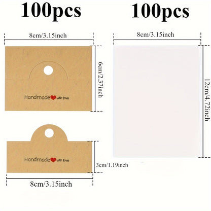 200-Piece Jewelry Display & Packaging Set