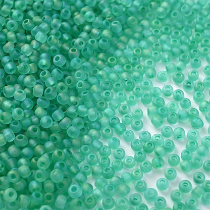 Colorful Frosted Seed Beads