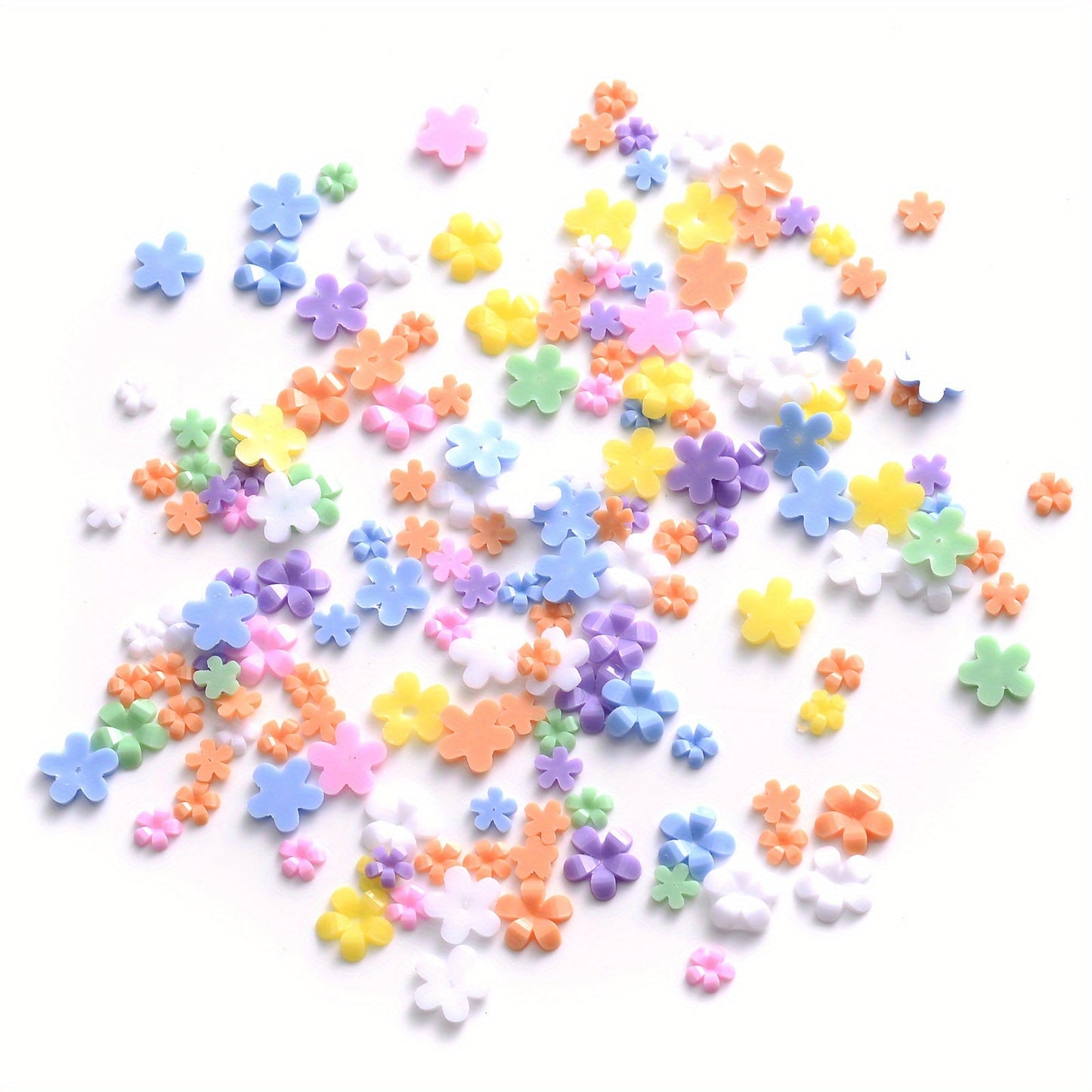 Acrylic Flower Nail Art Charms