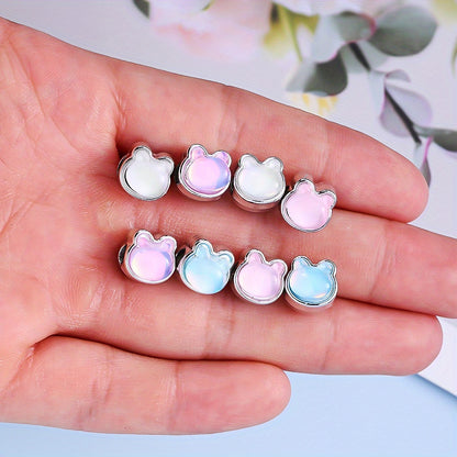 10pcs/set Mermaid Color CCB Beads