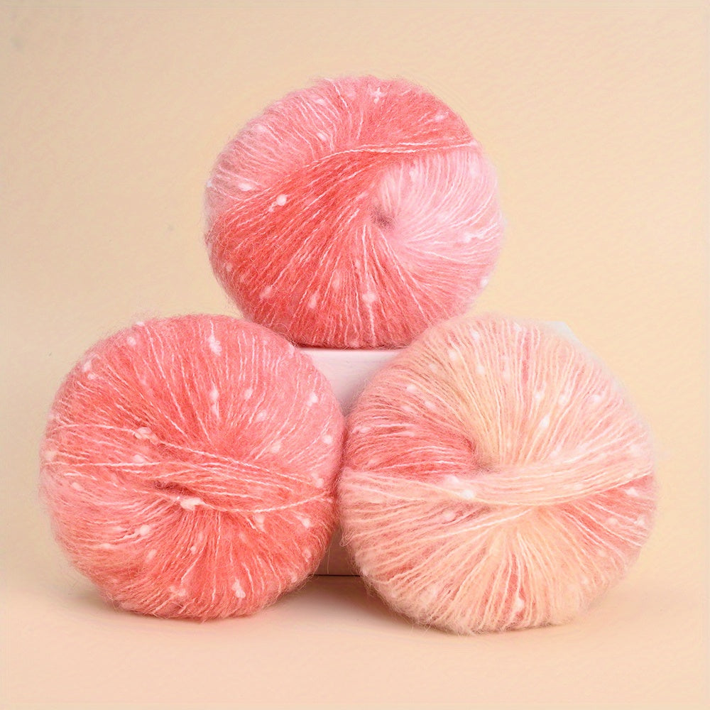 140g Winter Cozy Mohair-Style Yarn Set