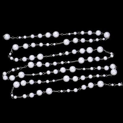 Imitation Pearl Strand Chain