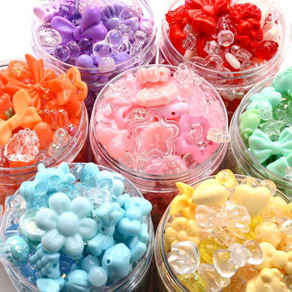 3-6 Colors 6-22mm Acrylic Beads