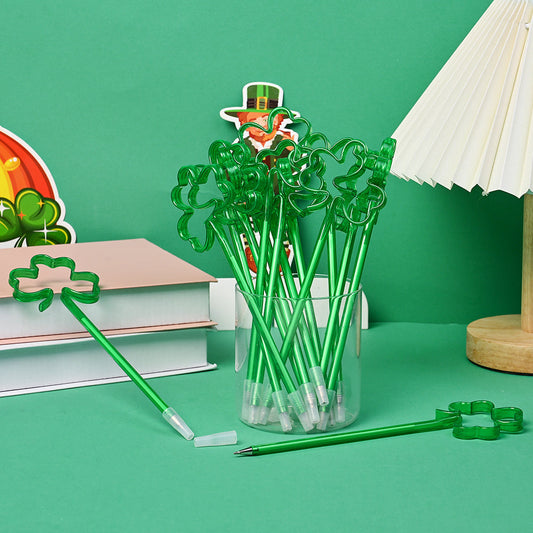 St. Patrick's Day Lucky Clover Pens