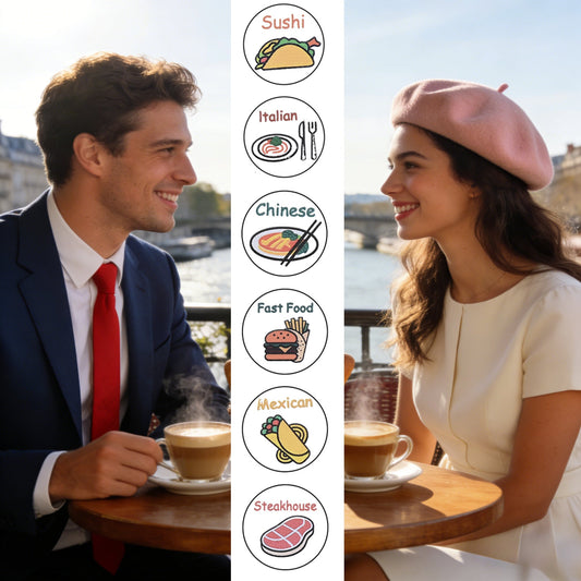 Couples Decision Dice Set