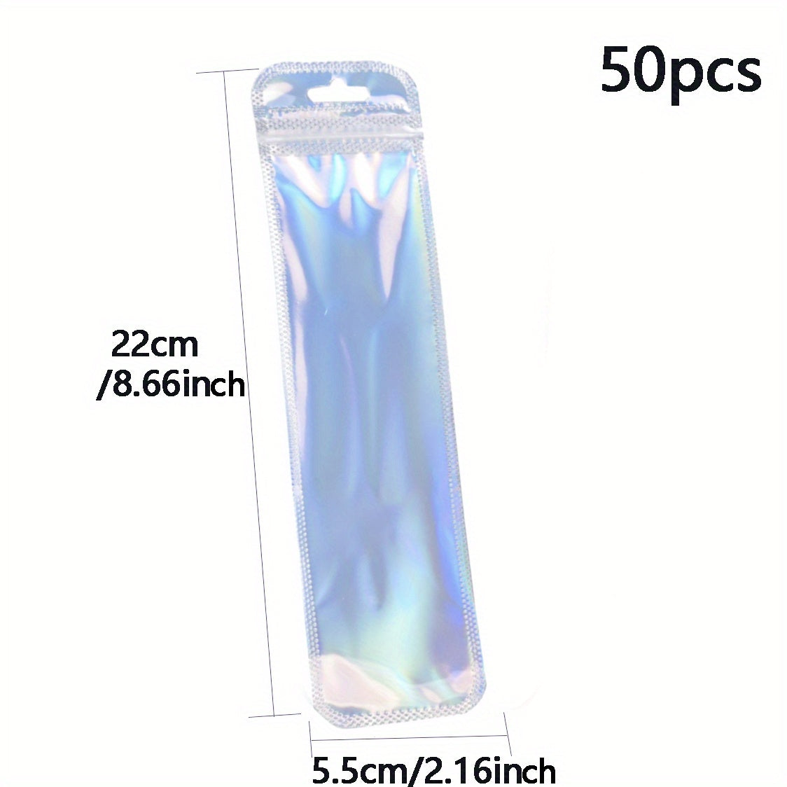 Laser OPP Zip Lock Packaging Bags