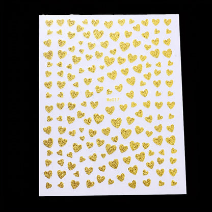1PC 104×80mm Love-Themed Decorative Sticker