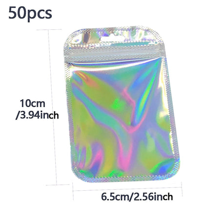 Laser OPP Zip Lock Packaging Bags