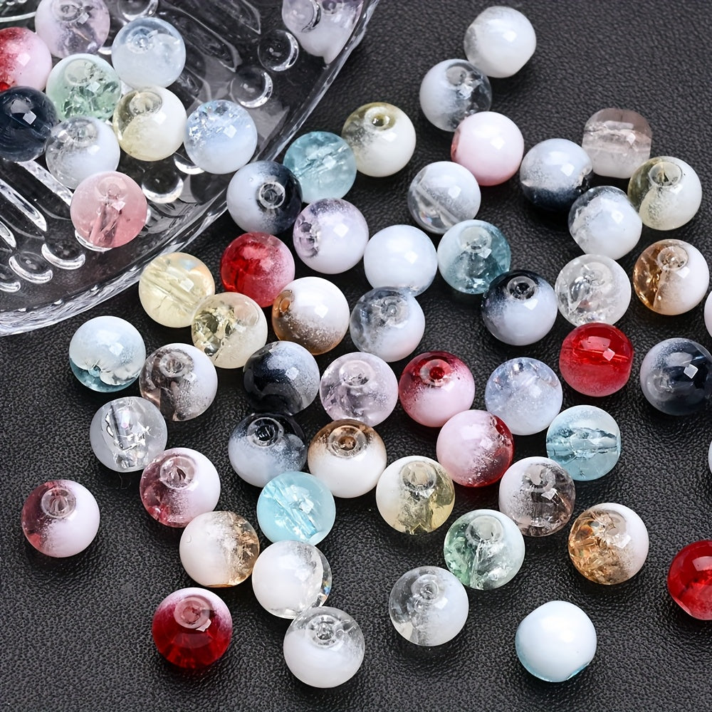 Milk Cap Glass Beads