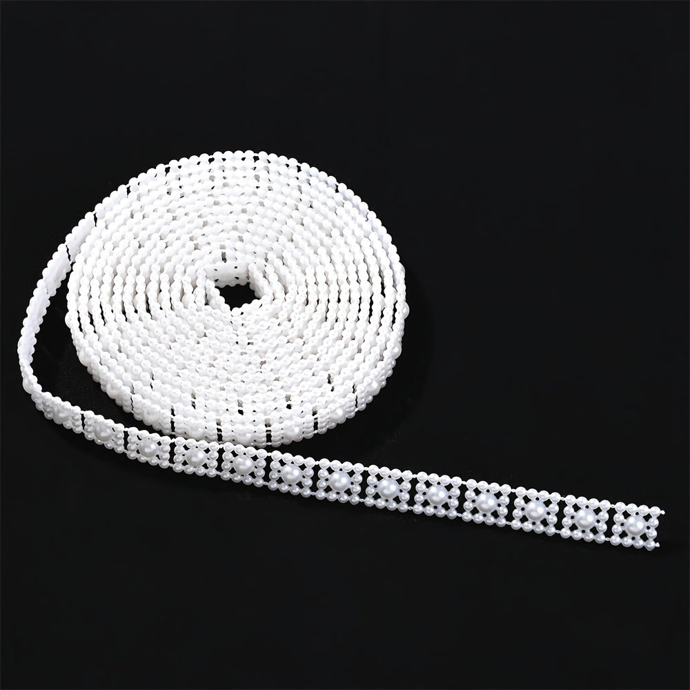 Square Beaded Fringe Chain