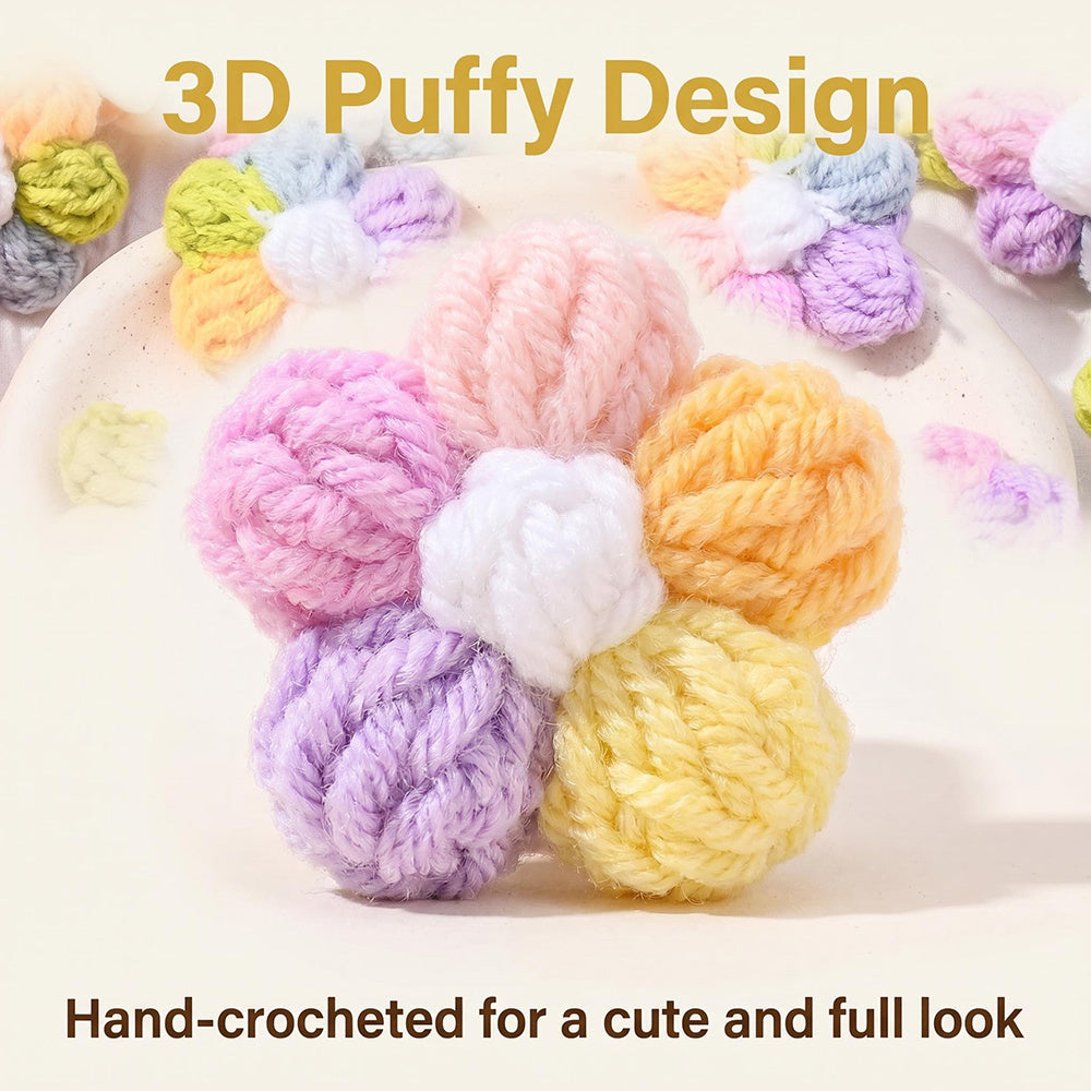 6/12-Piece Lovely Flower Patches