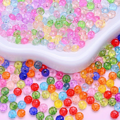 Faceted Acrylic Beads