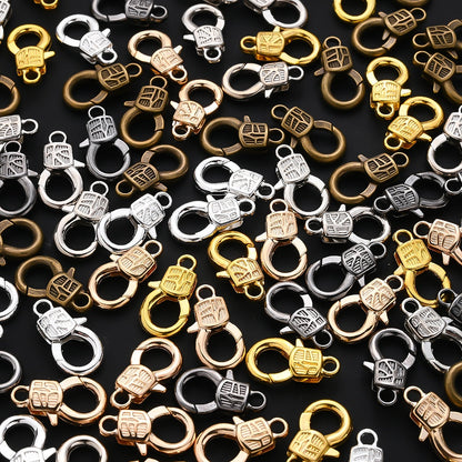 Mixed Color Metal Lobster Clasps