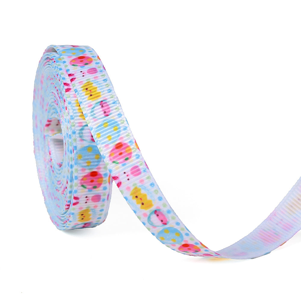 Easter Printed Polyester Ribbon
