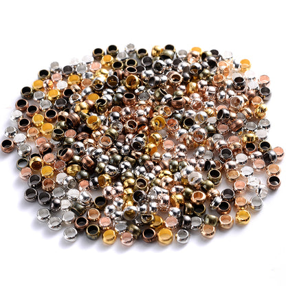 500pcs Copper Ball Crimp End Beads
