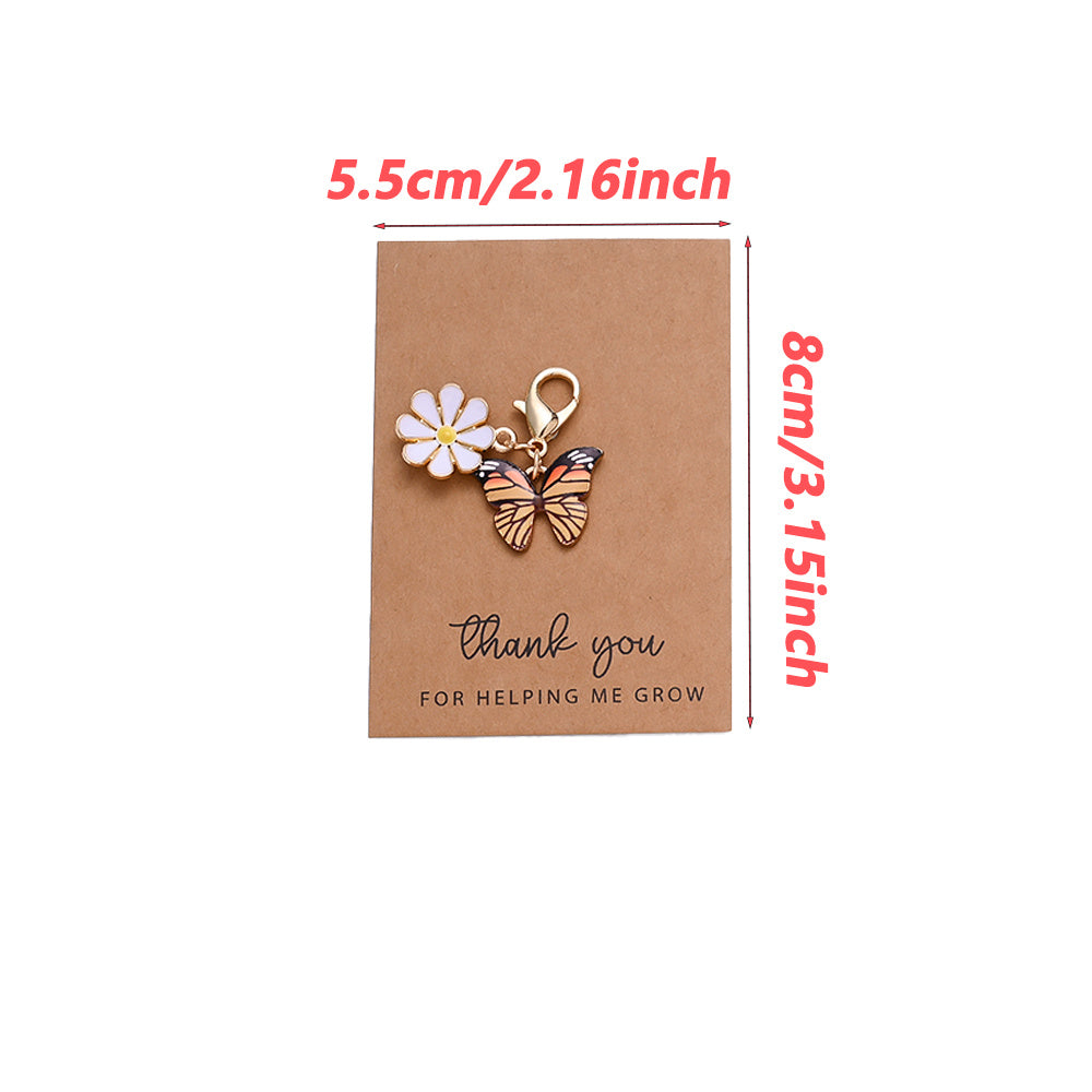 Butterfly Keychain Gift Set