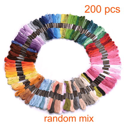 Multicolor Embroidery Floss Thread Set