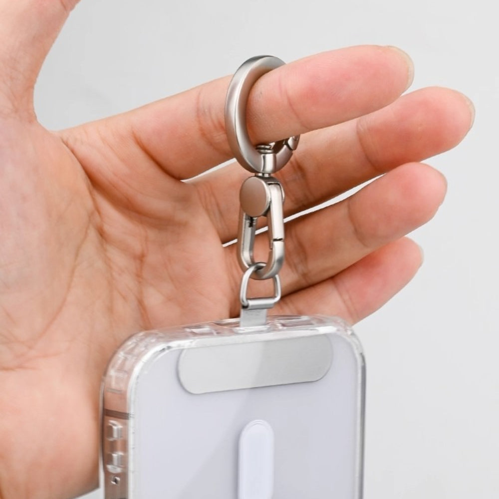 10PCS Swivel Snap O-Ring Keychain Clasp Set