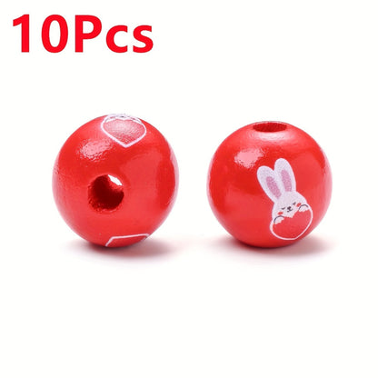 Colorful Wooden Beads