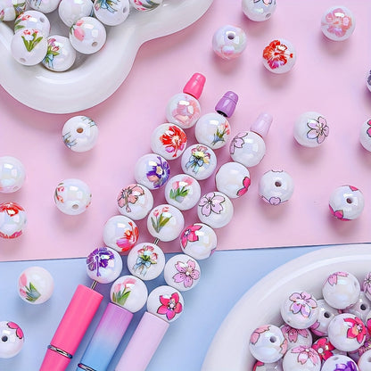 Tulip Cherry Blossom Beads