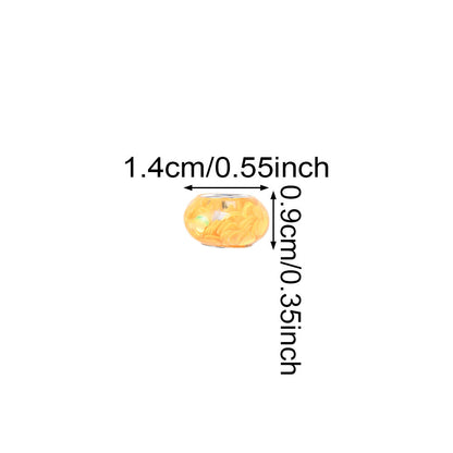 40pcs 9x14mm Acrylic Large Hole Beads