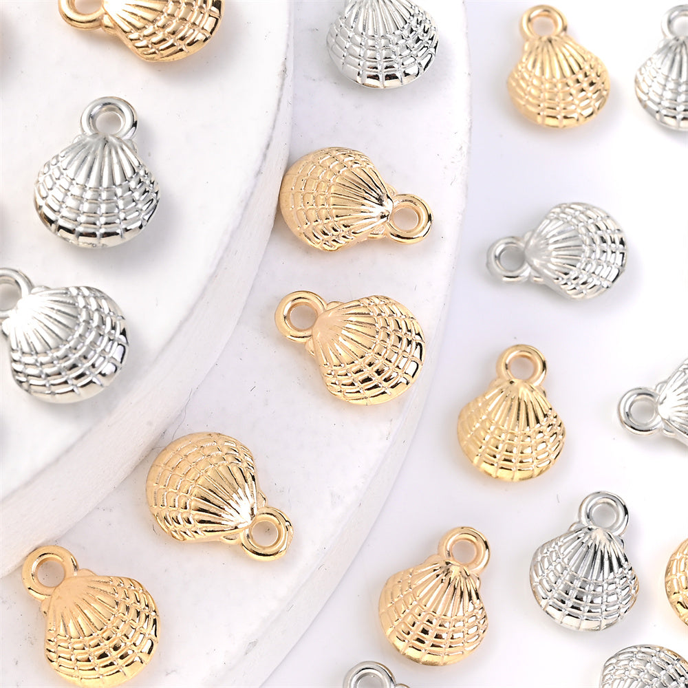 Shell CCB Spacer Beads