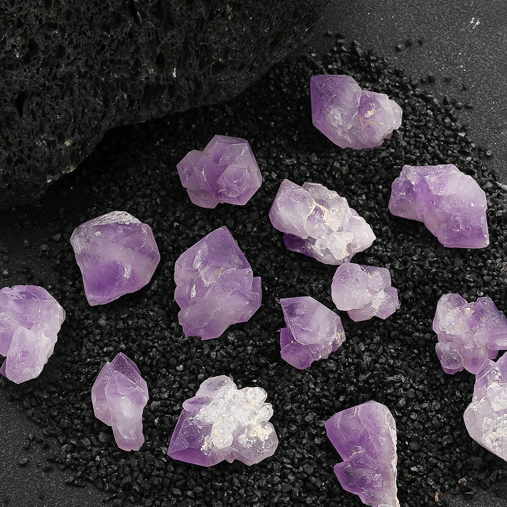 10g Purple Amethyst-Style Decorative Stone Mix
