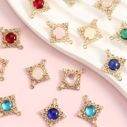 Round Glass Pendants