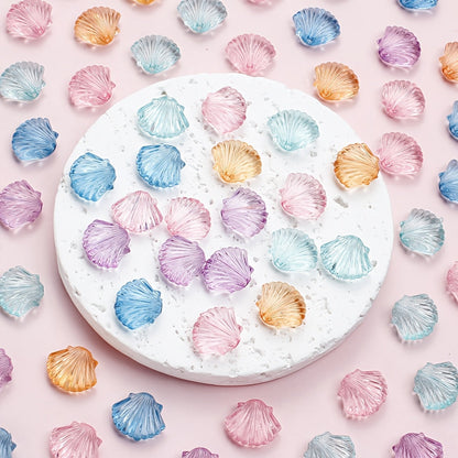 Clear Acrylic Loose Spacer Beads