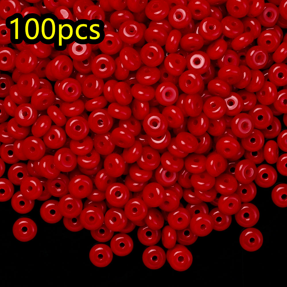 Bohemian Water Pattern Acrylic Beads
