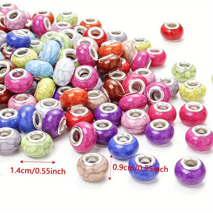 Crack Glass Style Resin Beads