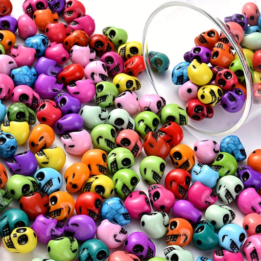 Skull Acrylic Beads