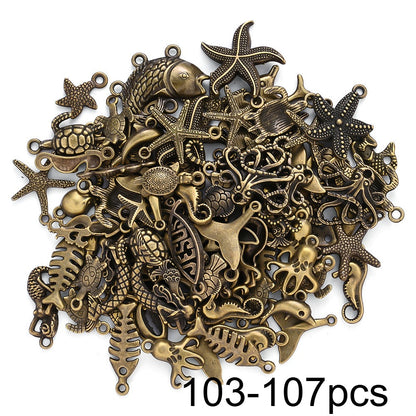Vintage Ocean Alloy Pendants