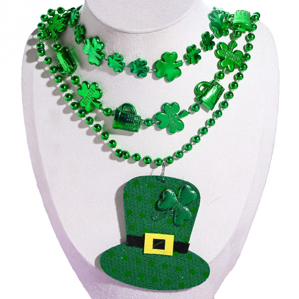 St. Patrick's Day Lucky Clover Bead Chain