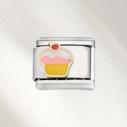 1pc Colorful Cake Charm Chain Bead