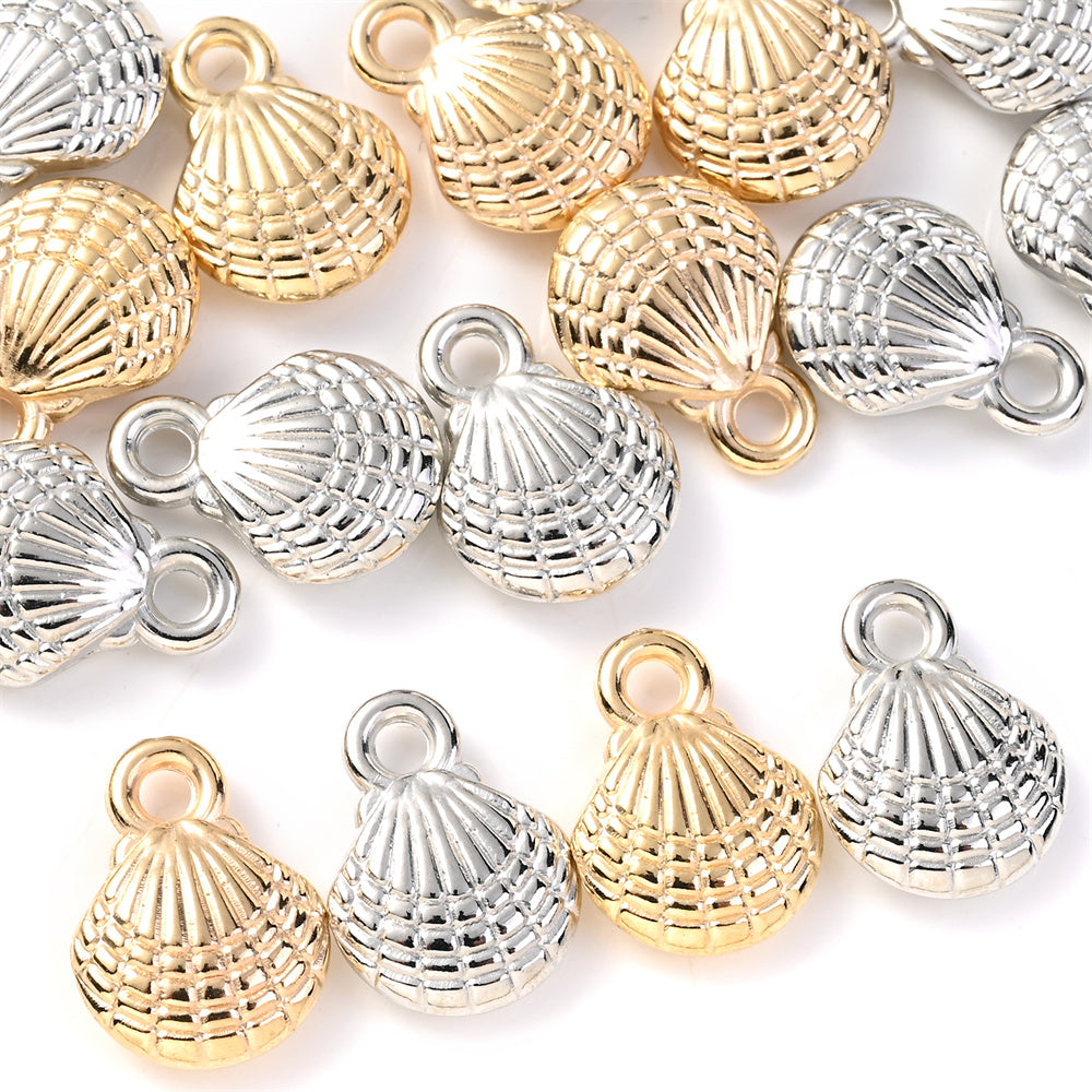 Shell CCB Spacer Beads