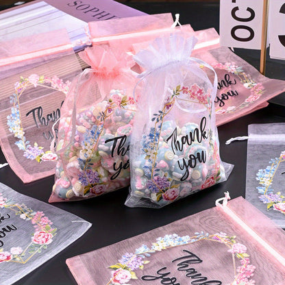 Bead Drawstring Bags