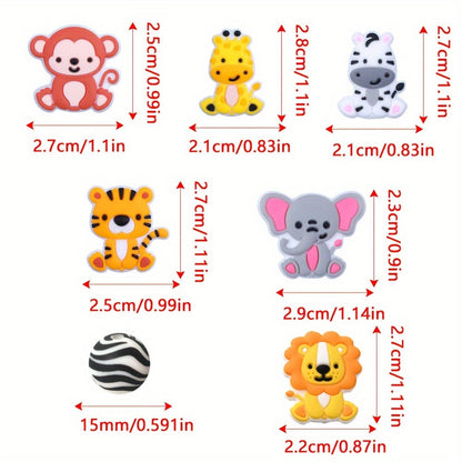 Animal Silicone Beads
