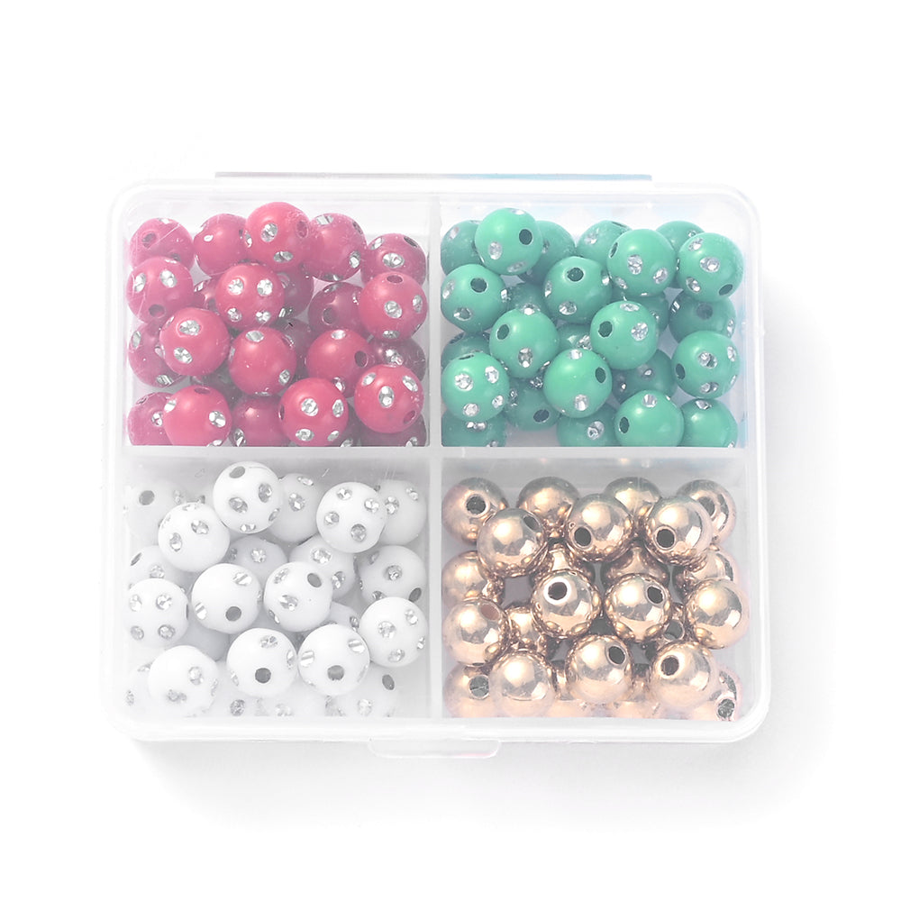 80pcs Festival DIY Jewelry Making Bead Kit